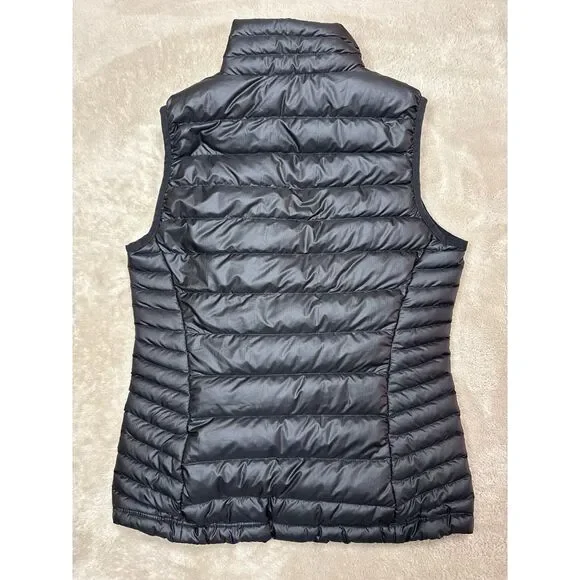 Patagonia Down Sweater Vest Puffer Insulated Full Zip Womens XS Black - Picture 2 of 6